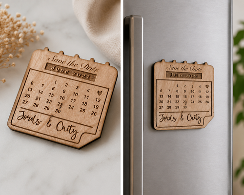 Calendar Keepsake™ Save the Date Magnet