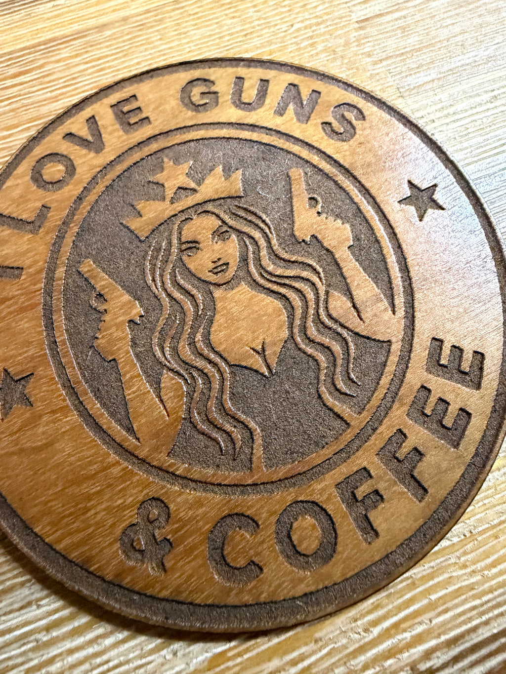 Tactical Coaster Set: Guns 'n Coffee